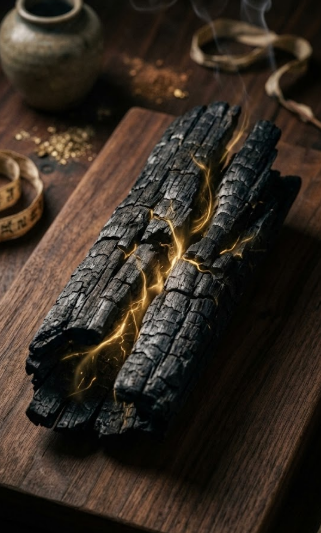 LEI JI MU: THE 5 SACRED POWERS OF TAOIST LIGHTNING-STRUCK WOOD